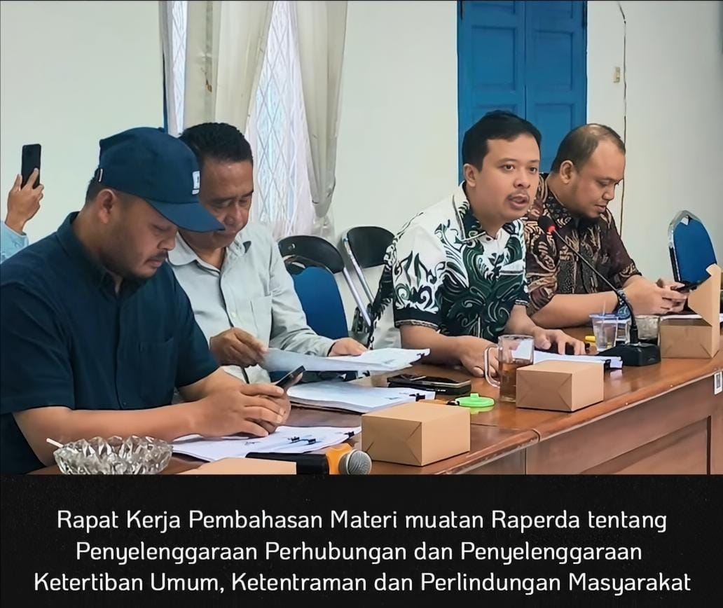 Bapemperda DPRD Kabupaten Sukabumi Gelar Raker, Ini yang Dibahas 